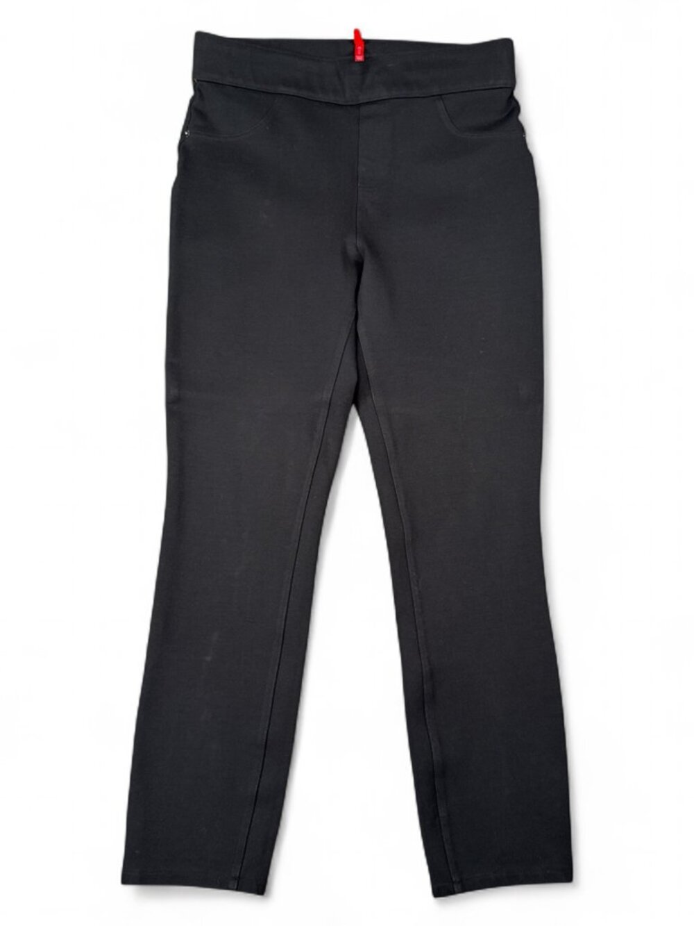 Spanx Ponte Pants Women's M Black Slim Pull-On Leggings Stretch